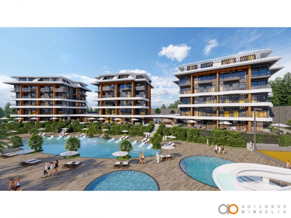 Alanya Kargıcak’ta Lüks Yaşam ve Yatırım Potansiyeli Sunan Modern Konut Projesi