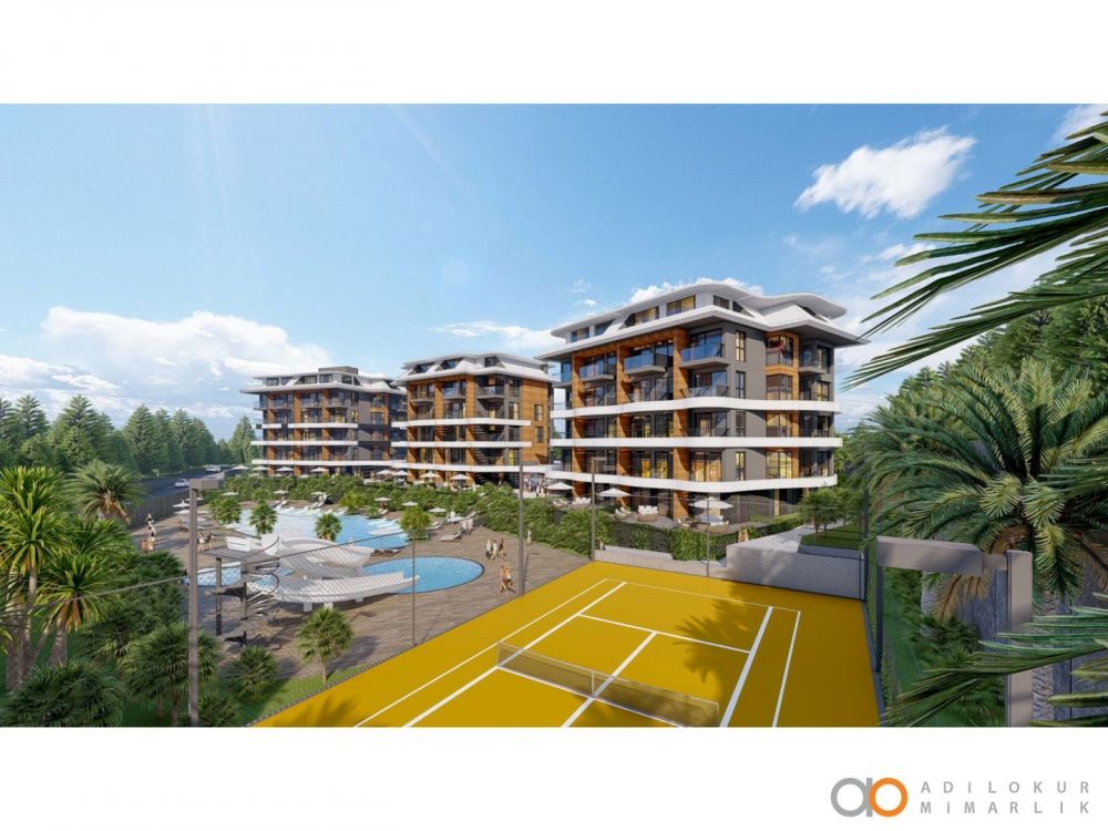 Alanya Kargıcak’ta Lüks Yaşam ve Yatırım Potansiyeli Sunan Modern Konut Projesi