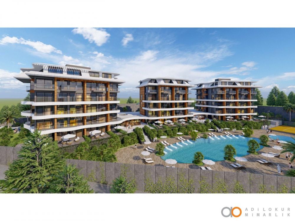 Alanya Kargıcak’ta Lüks Yaşam ve Yatırım Potansiyeli Sunan Modern Konut Projesi