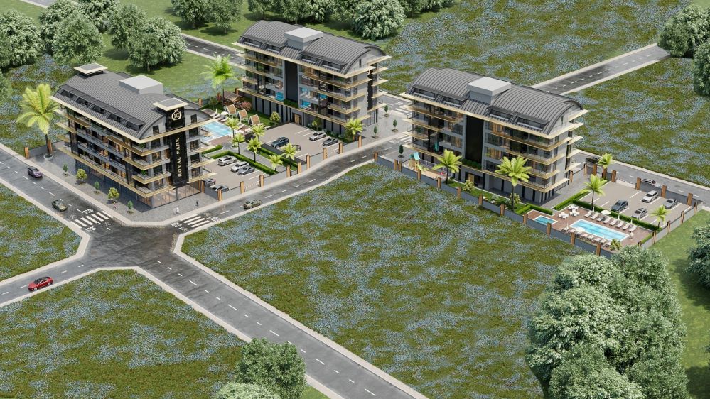 Квартиры с видом на море и горы, выполненные по высоким стандартам качества и дизайна.Роскошная жизнь и инвестиции в Аланье – Каргыджак