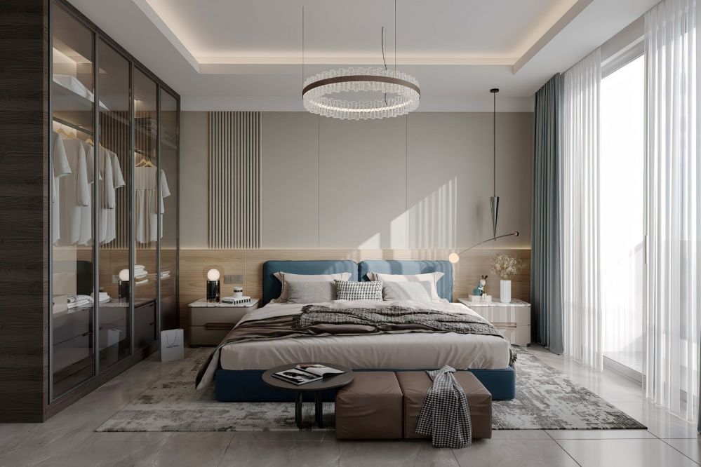 Главные спальни с гардеробными и отдельными ванными комнатами — воплощение роскоши.Роскошная жизнь и инвестиции в Аланье – Каргыджак