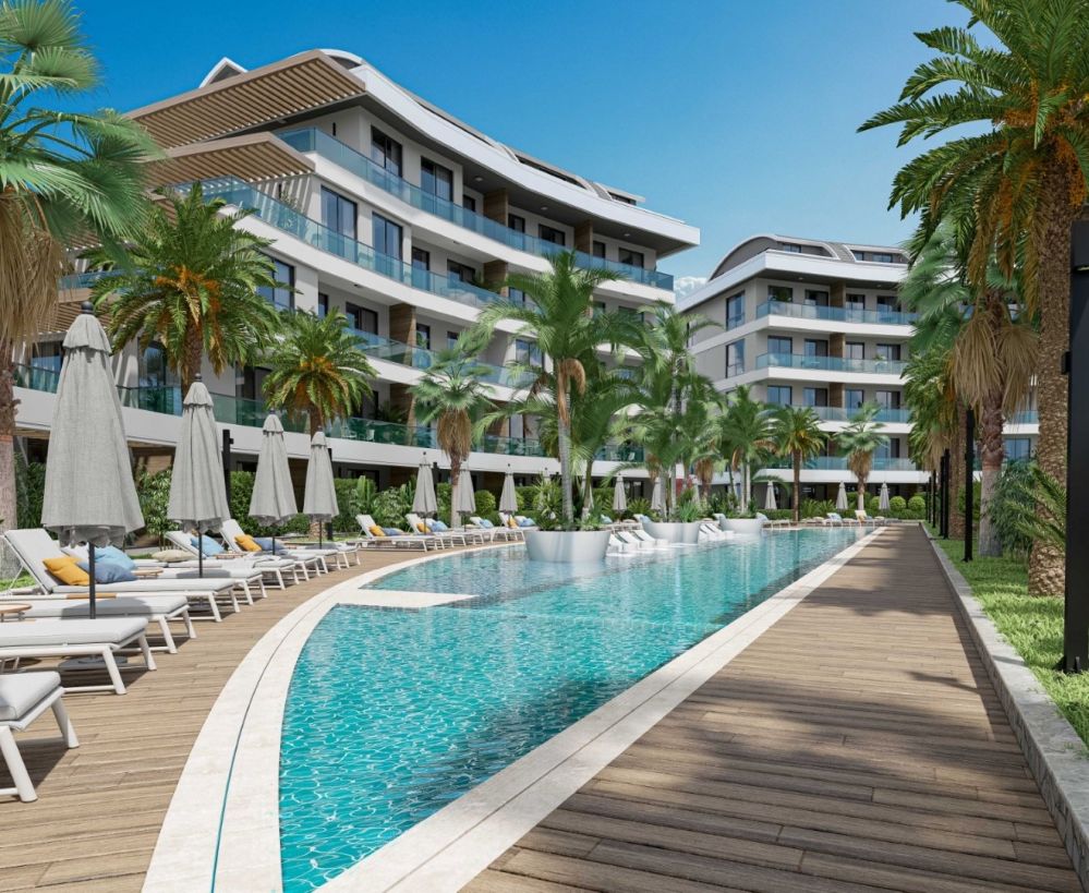 Элитный жилой комплекс в Аланье, Оба