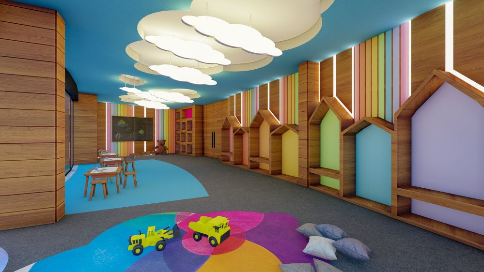 Apartments in the project 1+1, 2+1, 3+1, 4+1,5+1 with installments!