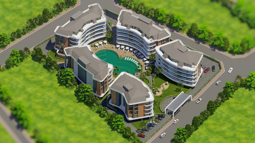 Modern Lifestyle and Rich Social Facilities in Oba, Alanya