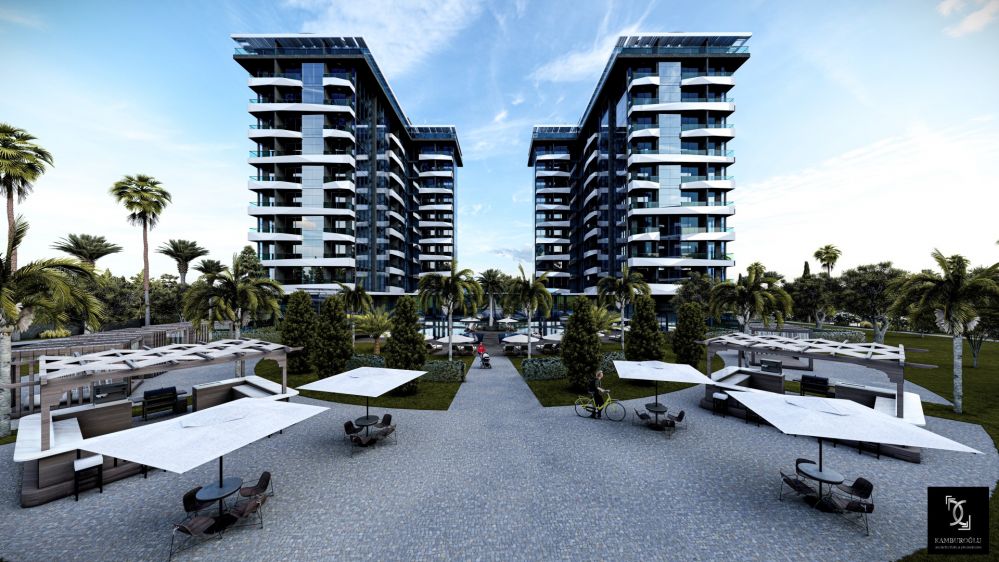 Avsallar Luxury 1+1, 2+1, 3+1 Apartments for Sale | Sea View | Elka Homes