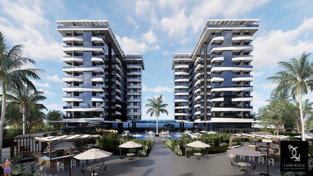 Avsallar Luxury 1+1, 2+1, 3+1 Apartments for Sale | Sea View | Elka Homes