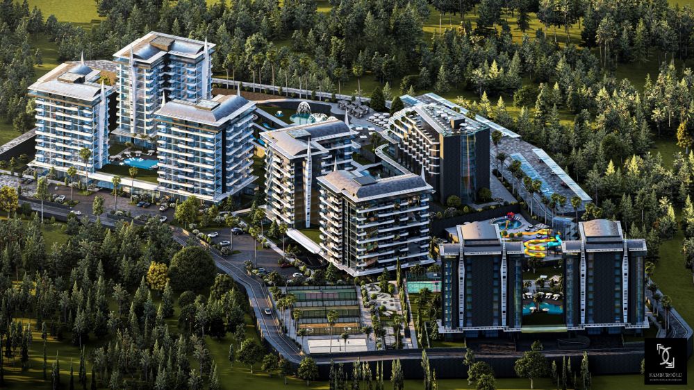 Avsallar Luxury 1+1, 2+1, 3+1 Apartments for Sale | Sea View | Elka Homes