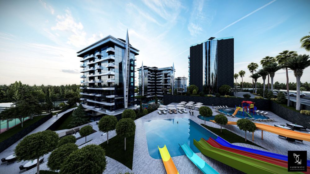 Avsallar Luxury 1+1, 2+1, 3+1 Apartments for Sale | Sea View | Elka Homes