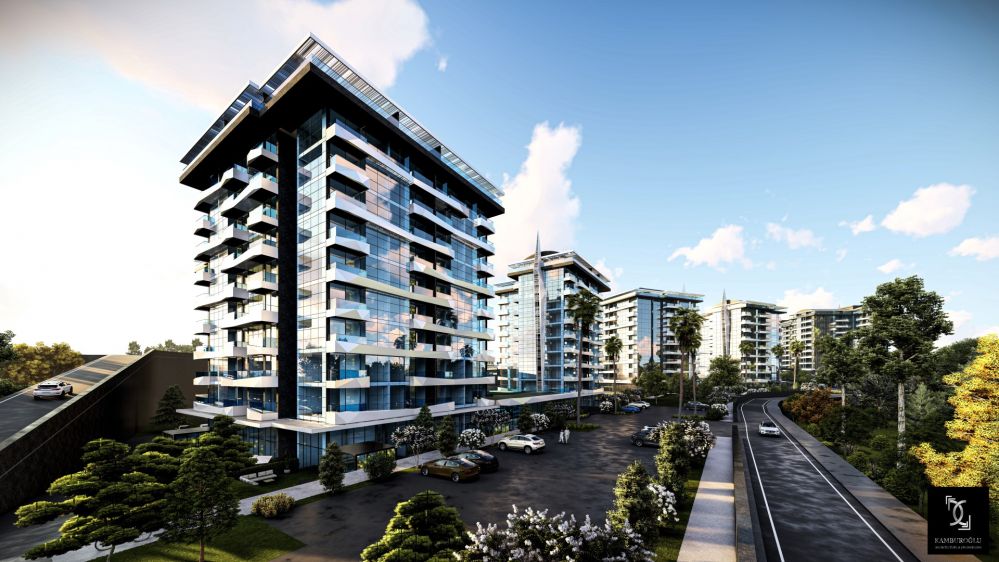 Avsallar Luxury 1+1, 2+1, 3+1 Apartments for Sale | Sea View | Elka Homes