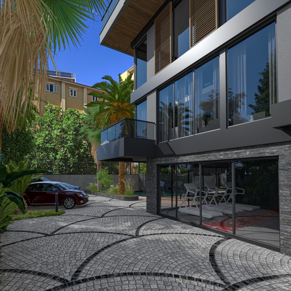 Modern Luxury Apartments 180 m from Kleopatra Beach