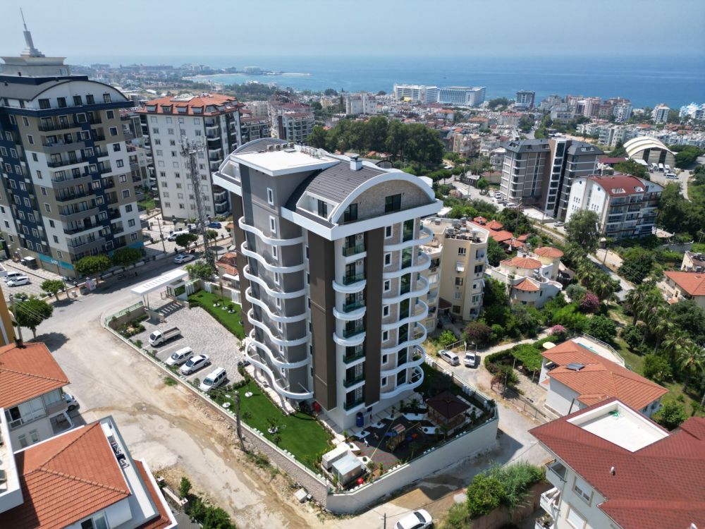 Alanya Avsallar'da Deniz Manzaralı Lüks Konut Projesi