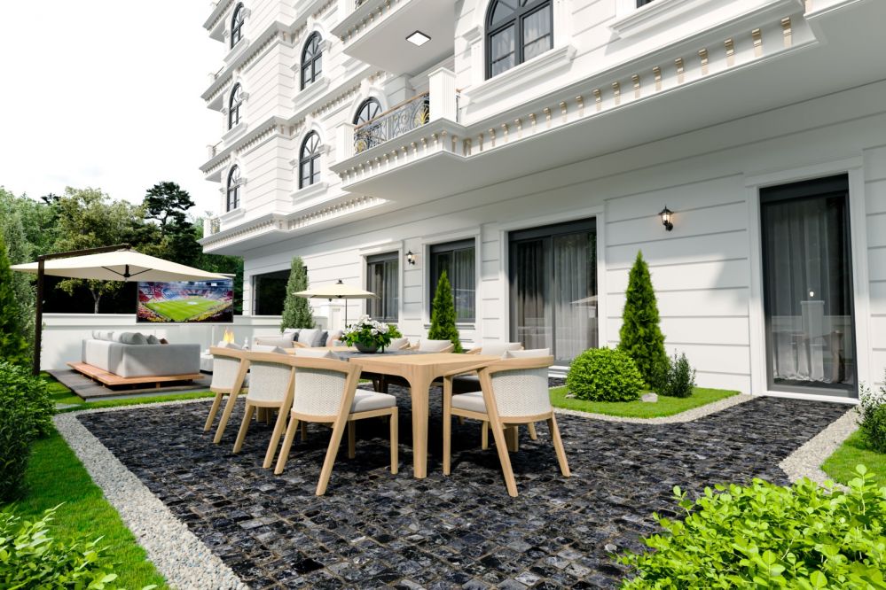 Alanya Satılık 2+1 ve 3+1 Daireler | Kleopatra Plajı'na Yakın Modern Proj