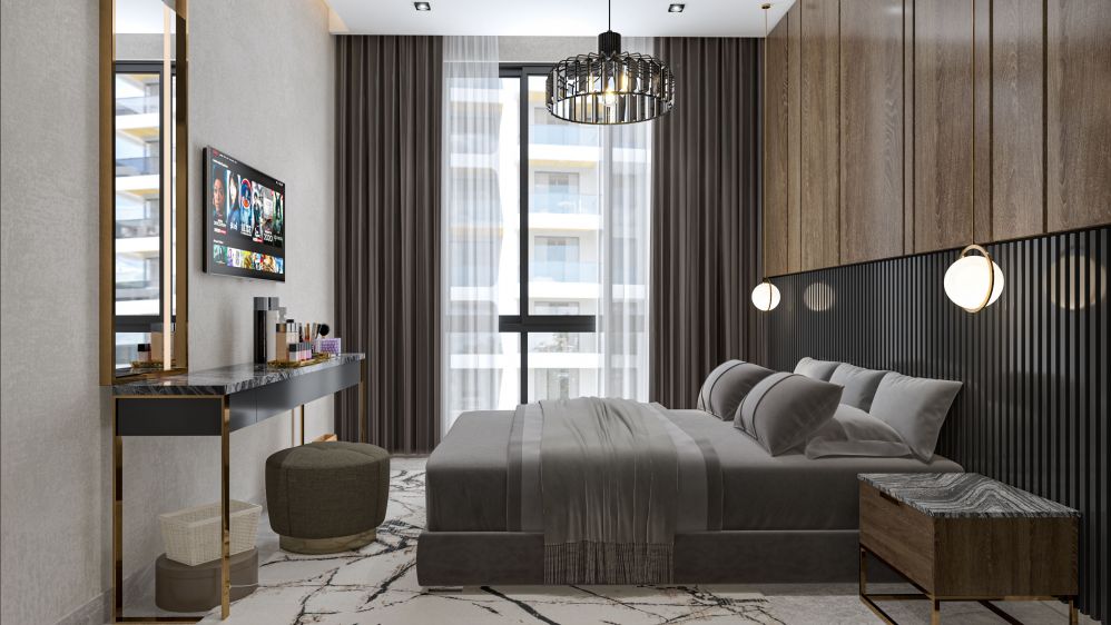 Luxury Modern Apartments and Spacious Duplex Options in Tosmur