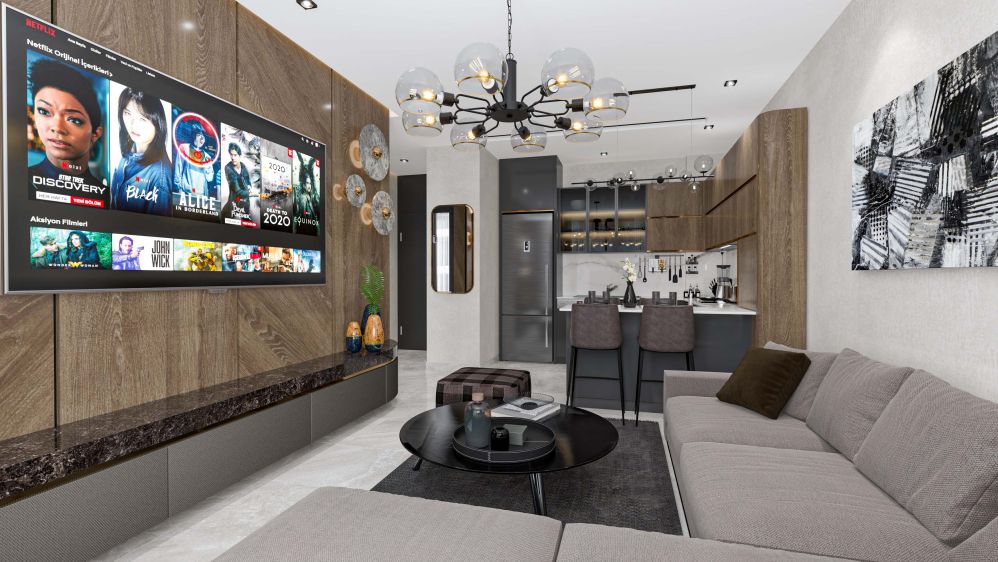 Luxury Modern Apartments and Spacious Duplex Options in Tosmur