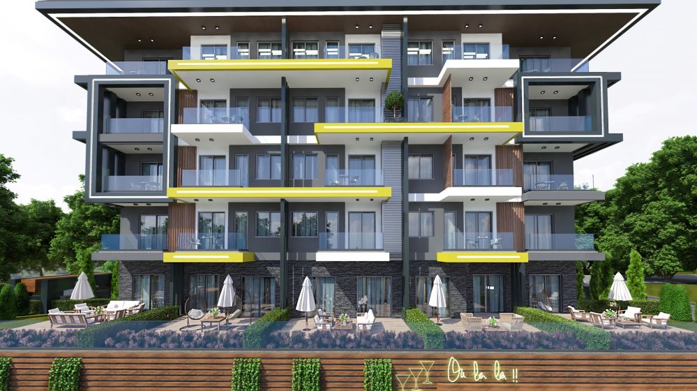 Modern and Comfortable Apartments Near the Sea in Kestel