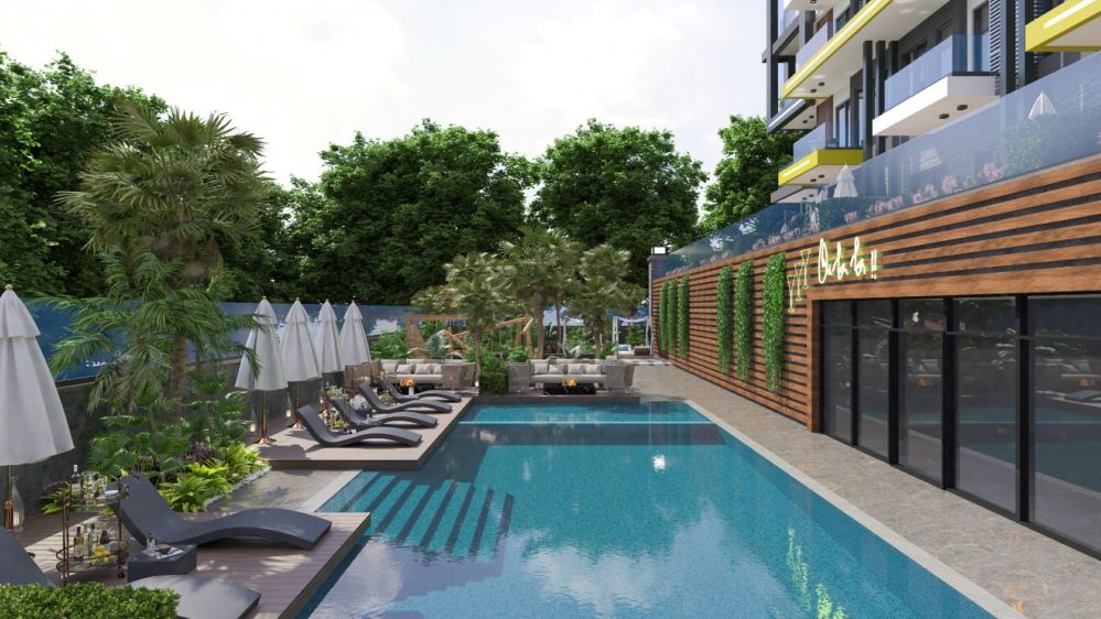 Modern and Comfortable Apartments Near the Sea in Kestel