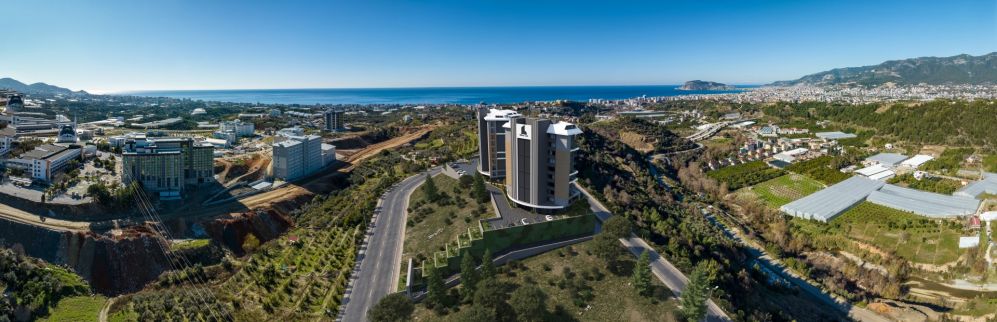 Alanya Kestel'de Ultra Lüks Konut Projesi