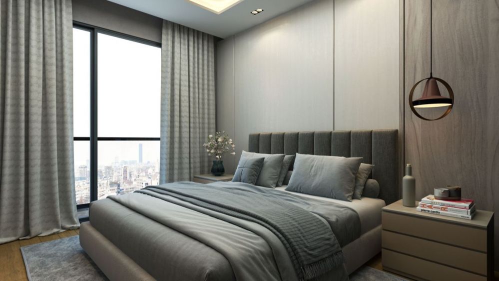 Studios and 1+1 apartments, 40-55m², in a premium residence at the project stage in the district of Tomyuk