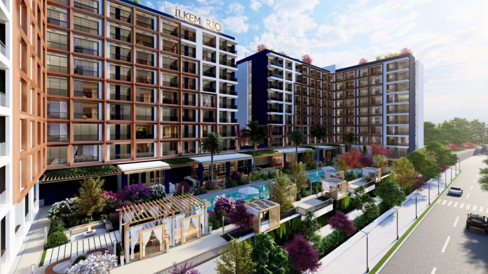 Mersin'de Lüks Konut Projesinde Prestijli Yatırımlık Daireler