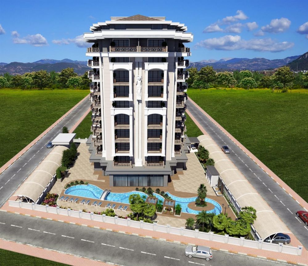 Alanya Oba'da Ultra Lüks Konut Projesi