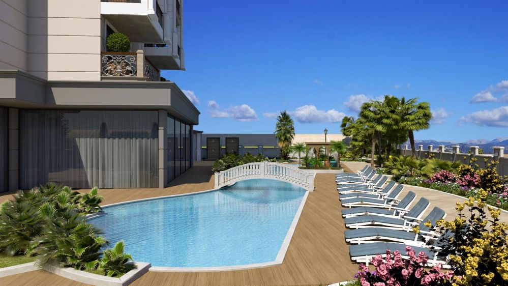 Modern 1+1 and 2+1 Apartments in Alanya Oba, Just 400 m from the Beach