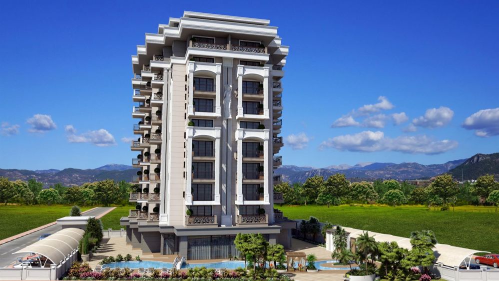 Alanya Oba'da Ultra Lüks Konut Projesi