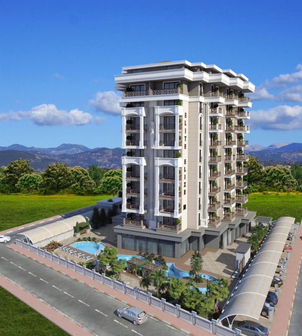 Modern 1+1 and 2+1 Apartments in Alanya Oba, Just 400 m from the Beach