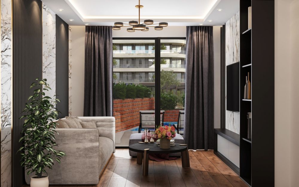 Modern 2+1 Apartments in Alanya Oba