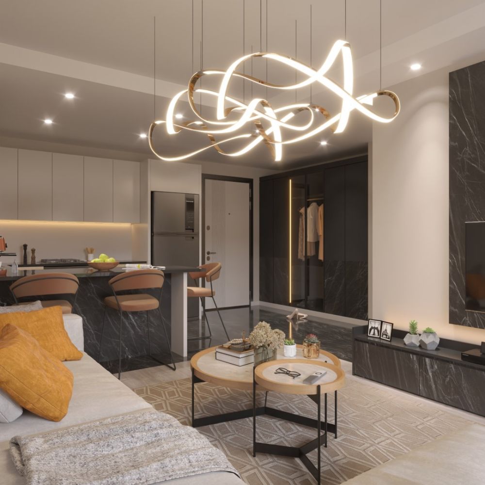 Mersin'de Lüks Konut Projesinde Prestijli Yatırımlık Daireler