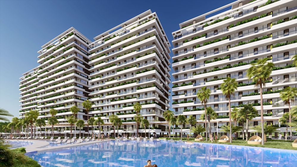 An investment project from a developer 550 meters from the sea, Iskele, Northern Cyprus