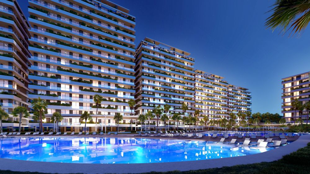 An investment project from a developer 550 meters from the sea, Iskele, Northern Cyprus