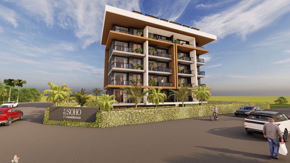 Luxury Housing Project 500mt to the Sea in Alanya Oba