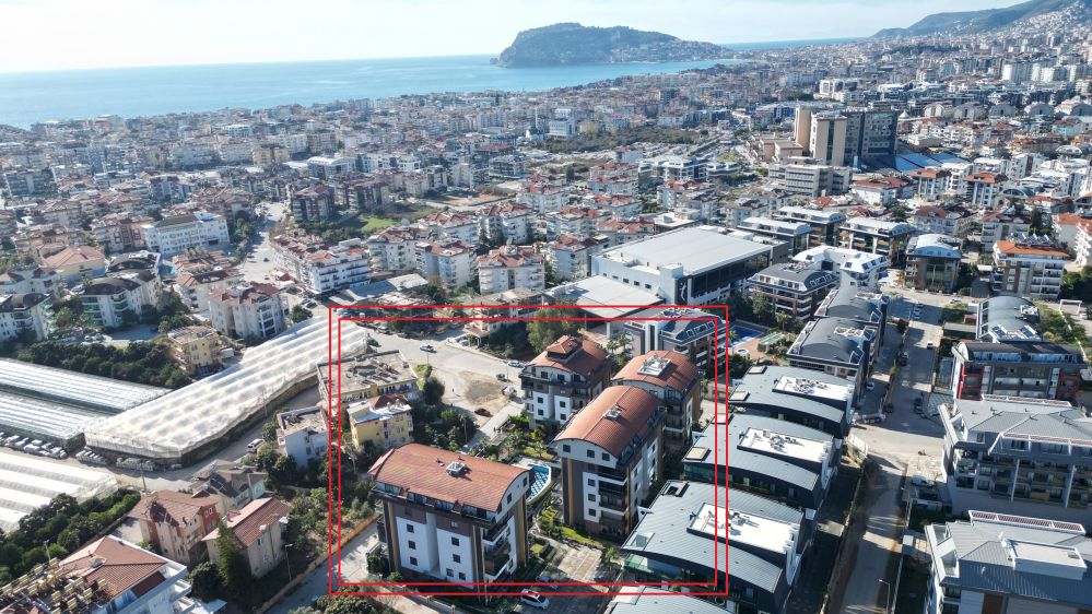Alanya Oba’da Kale ve Doğa Manzaralı 3+1 Dubleks Satılık Daire | Kavi Home AKR Sitesi