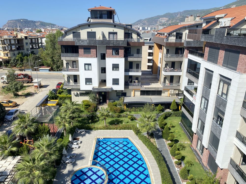 Alanya Oba’da Kale ve Doğa Manzaralı 3+1 Dubleks Satılık Daire | Kavi Home AKR Sitesi