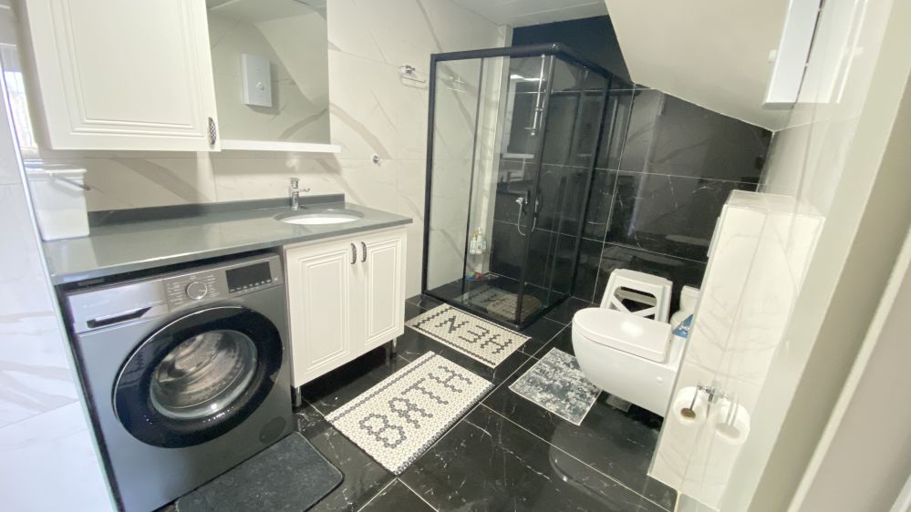 Alanya Oba’da Kale ve Doğa Manzaralı 3+1 Dubleks Satılık Daire | Kavi Home AKR Sitesi