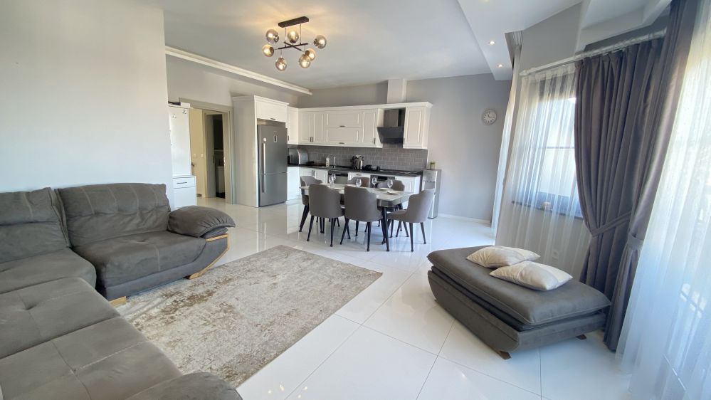 Alanya Oba’da Kale ve Doğa Manzaralı 3+1 Dubleks Satılık Daire | Kavi Home AKR Sitesi