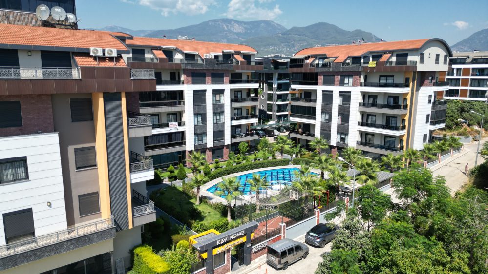 Alanya Oba’da Kale ve Doğa Manzaralı 3+1 Dubleks Satılık Daire | Kavi Home AKR Sitesi