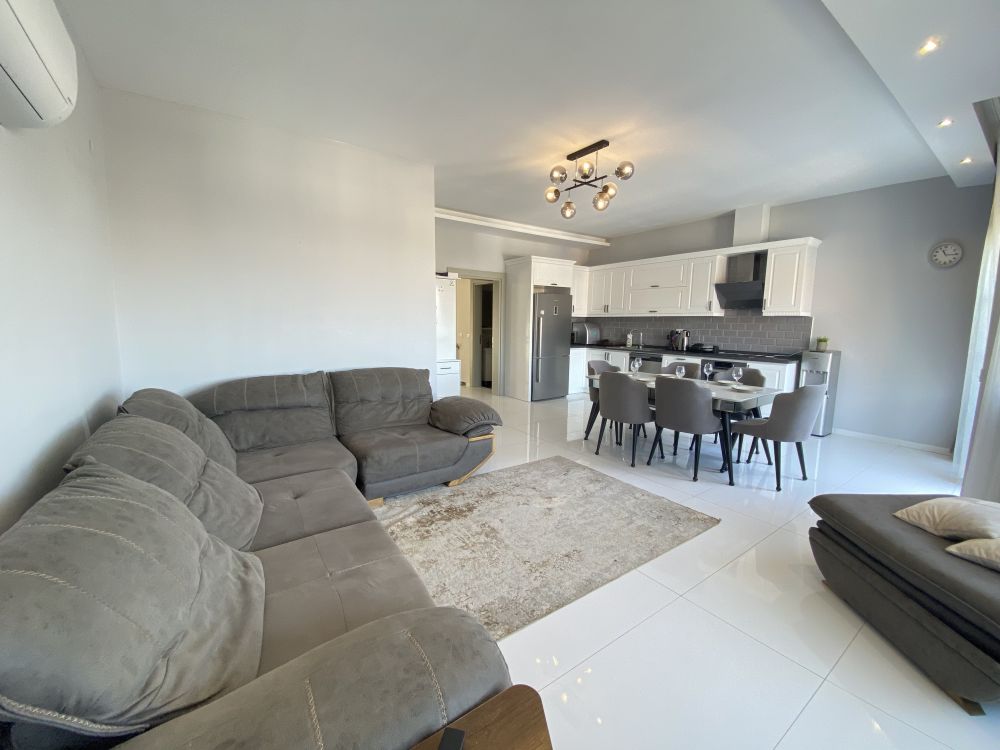 Alanya Oba’da Kale ve Doğa Manzaralı 3+1 Dubleks Satılık Daire | Kavi Home AKR Sitesi