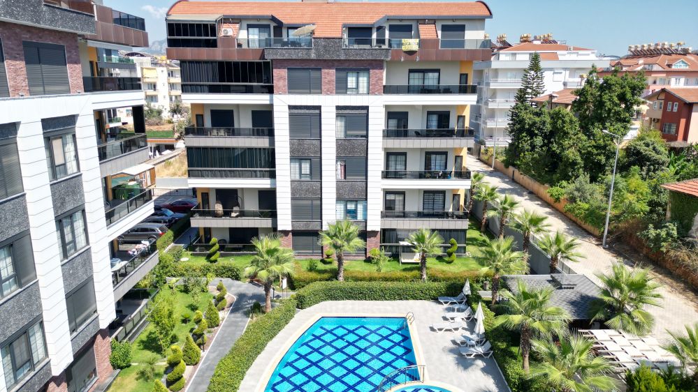 Alanya Oba’da Kale ve Doğa Manzaralı 3+1 Dubleks Satılık Daire | Kavi Home AKR Sitesi