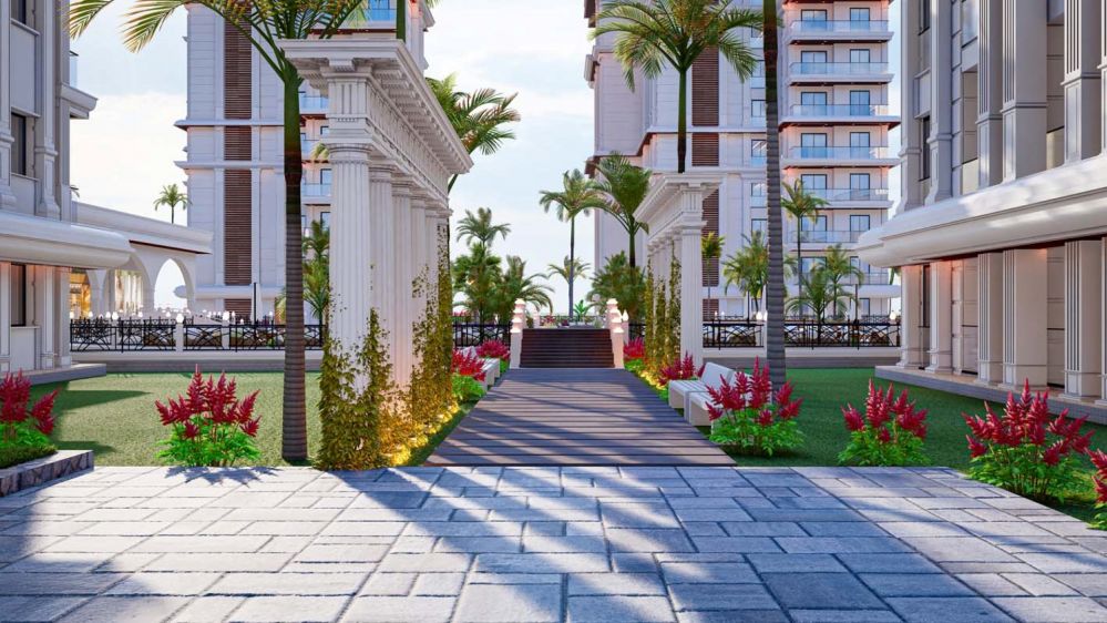 Luxury investment project 500 meters from the sea