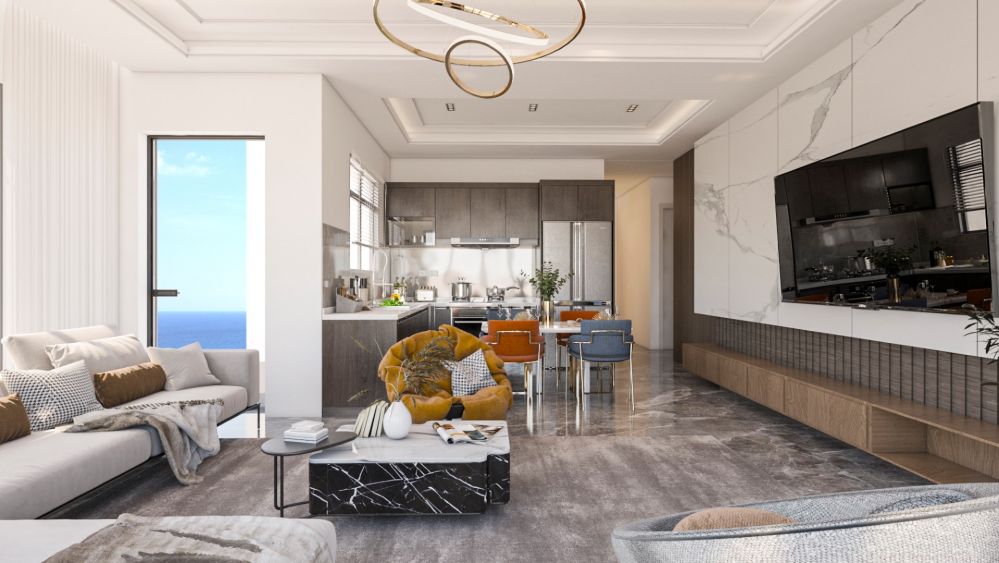 Kuzey Kıbrıs İskele’de Modern ve Konforlu Rezidans Daireler