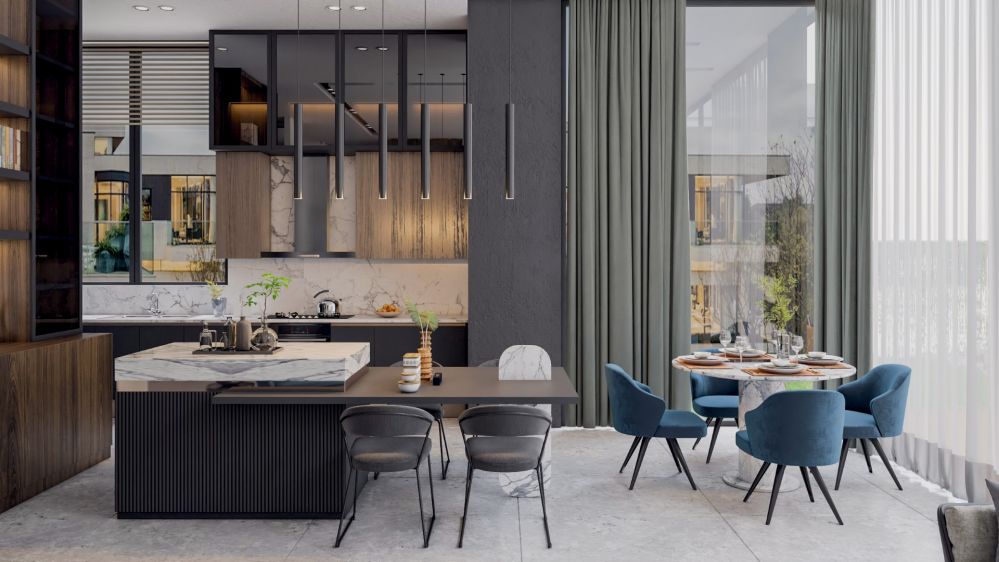 Alanya Bektaş'ta Ultra Lüks Deniz Manzaralı Villa