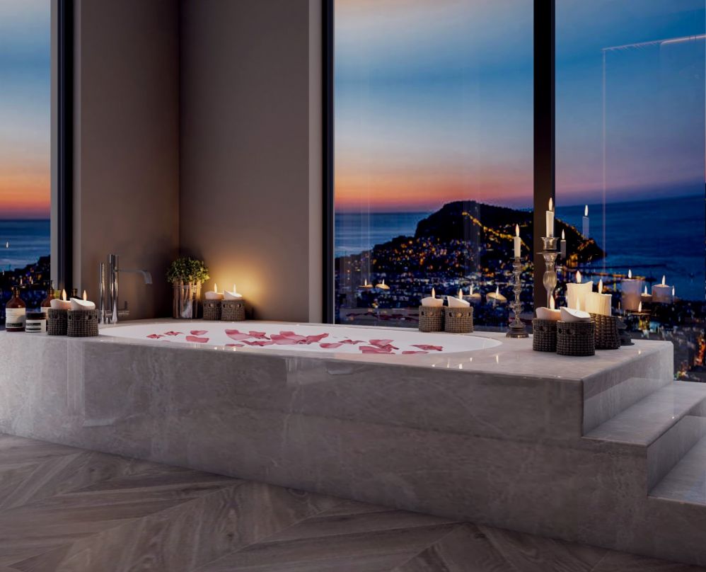 Ultra Luxury 6+1 Sea View Villa for Sale in Alanya Bektas