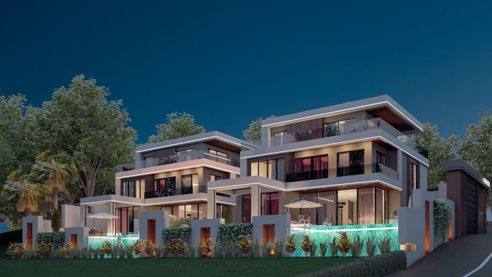 Premium villa in the prestigious mountain area of Bektash