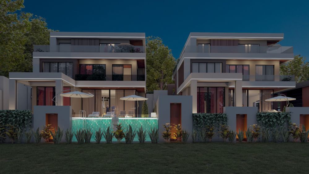 Ultra Luxury 6+1 Sea View Villa for Sale in Alanya Bektas