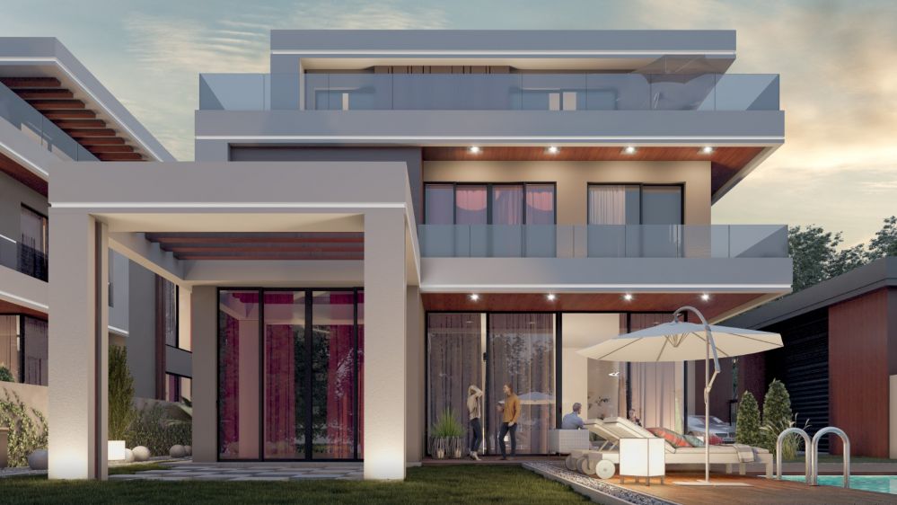 Premium villa in the prestigious mountain area of Bektash