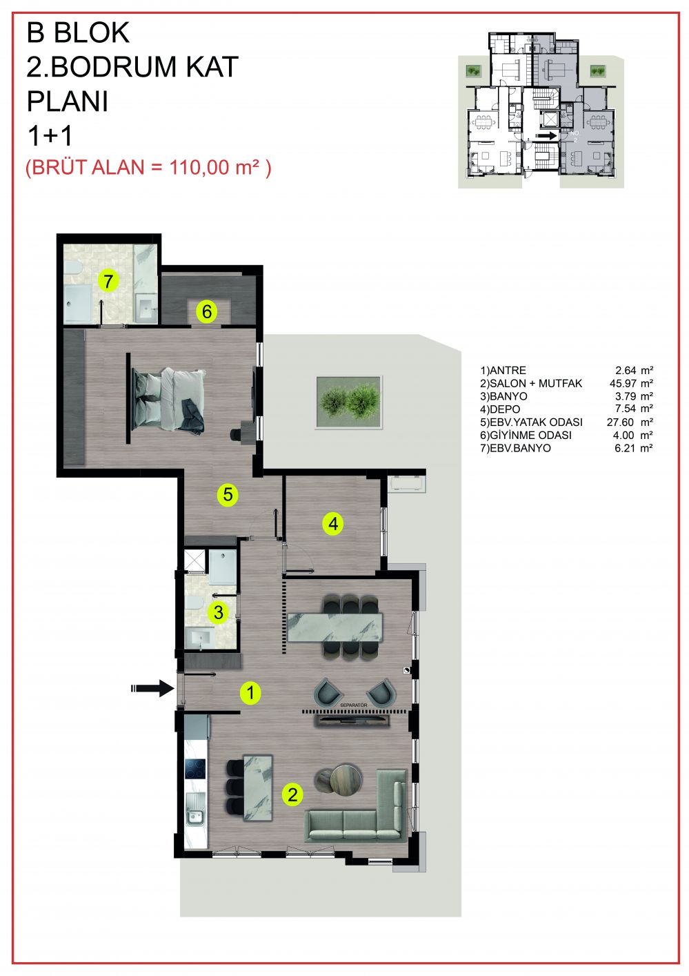 Элитный жилой проект в районе Кепез в Анталии