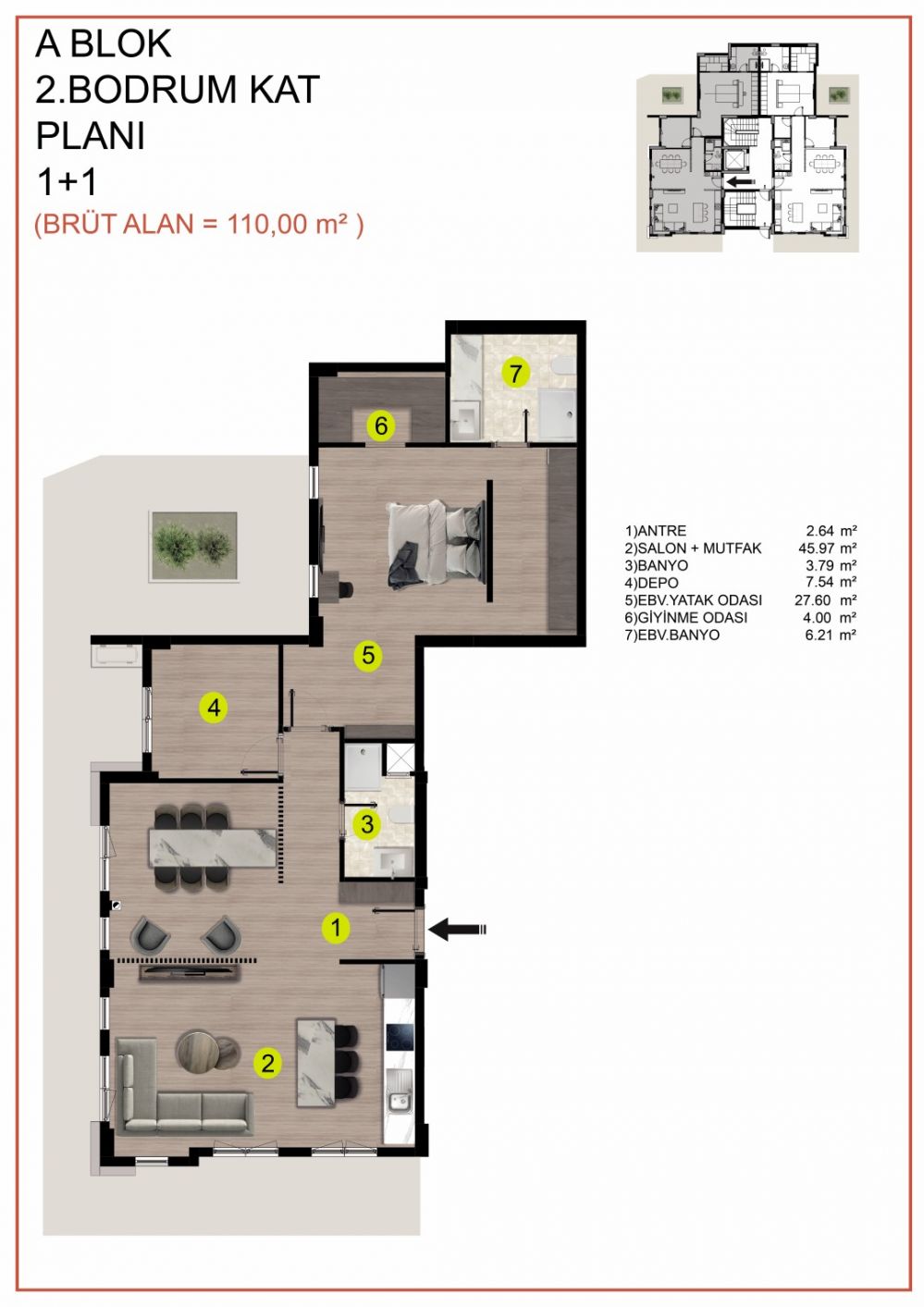 Элитный жилой проект в районе Кепез в Анталии