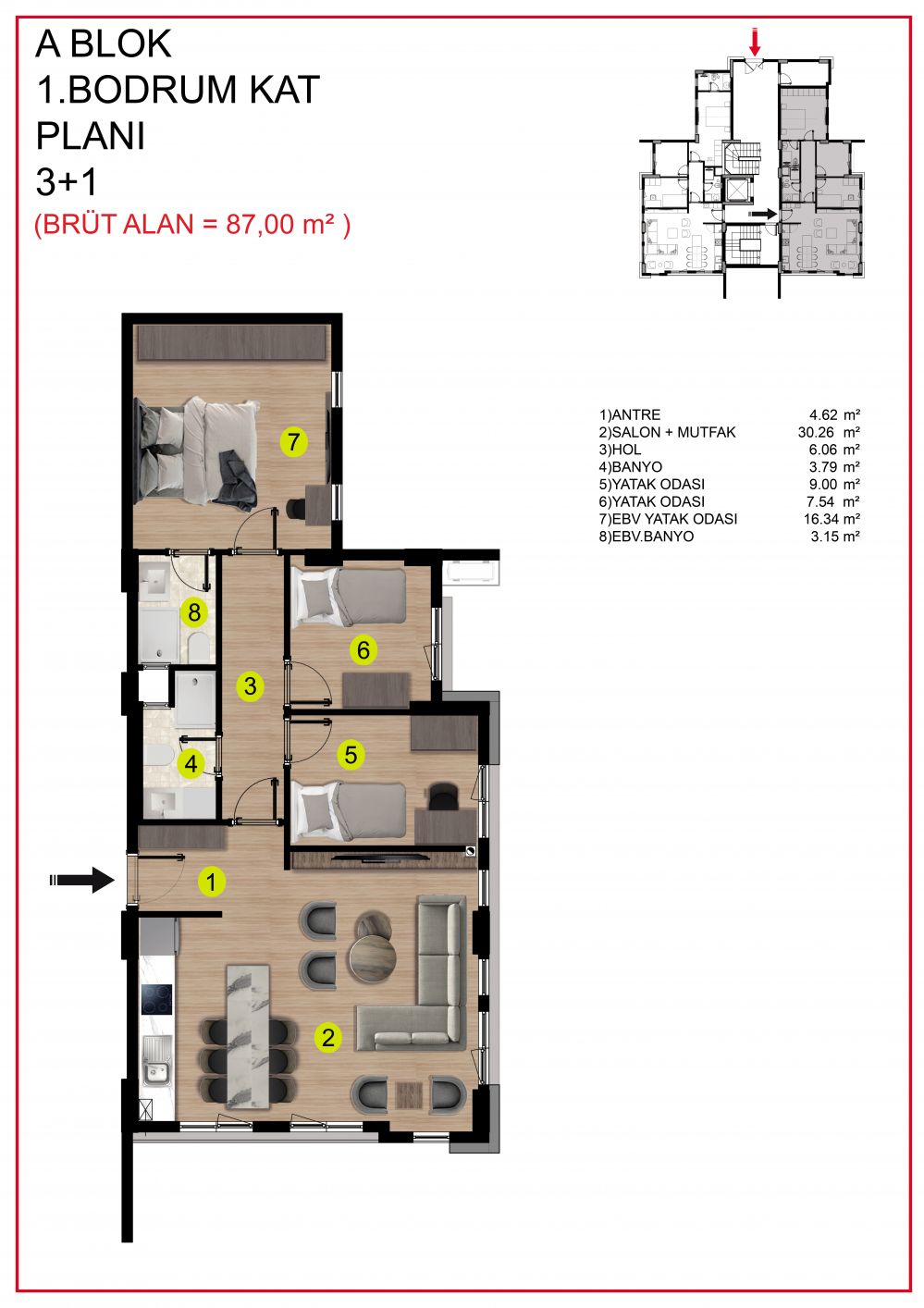 Antalya Kepez Şehir Hastanesi Civarı - Site İçinde Kapalı Otoparklı Sıfır Lüks Daireler