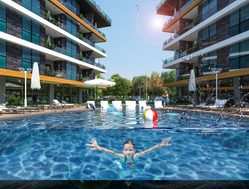 Alanya Oba'da Ultra Lüks Konut Projesi